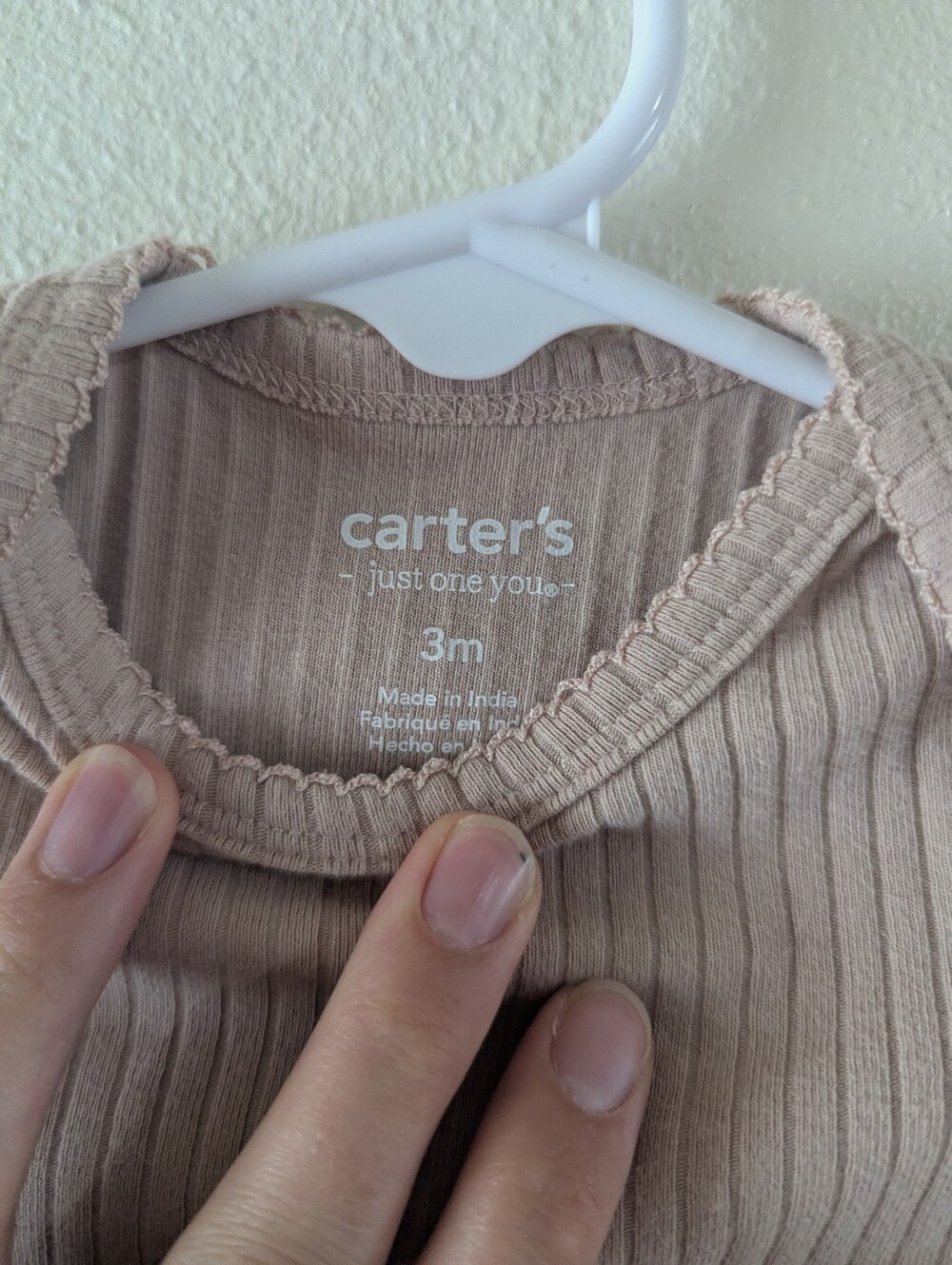 2 Ribbed Bodysuits - Picture 2 of 3